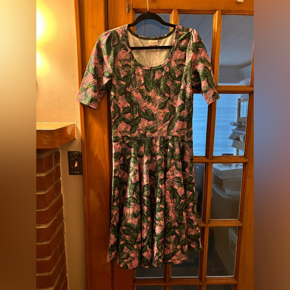 Mom and Daughter LulaRoe Matching Dresses Sizes XL / Girls 7
